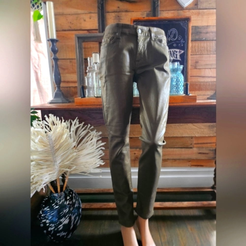 7 For All Mankind Coated Denim